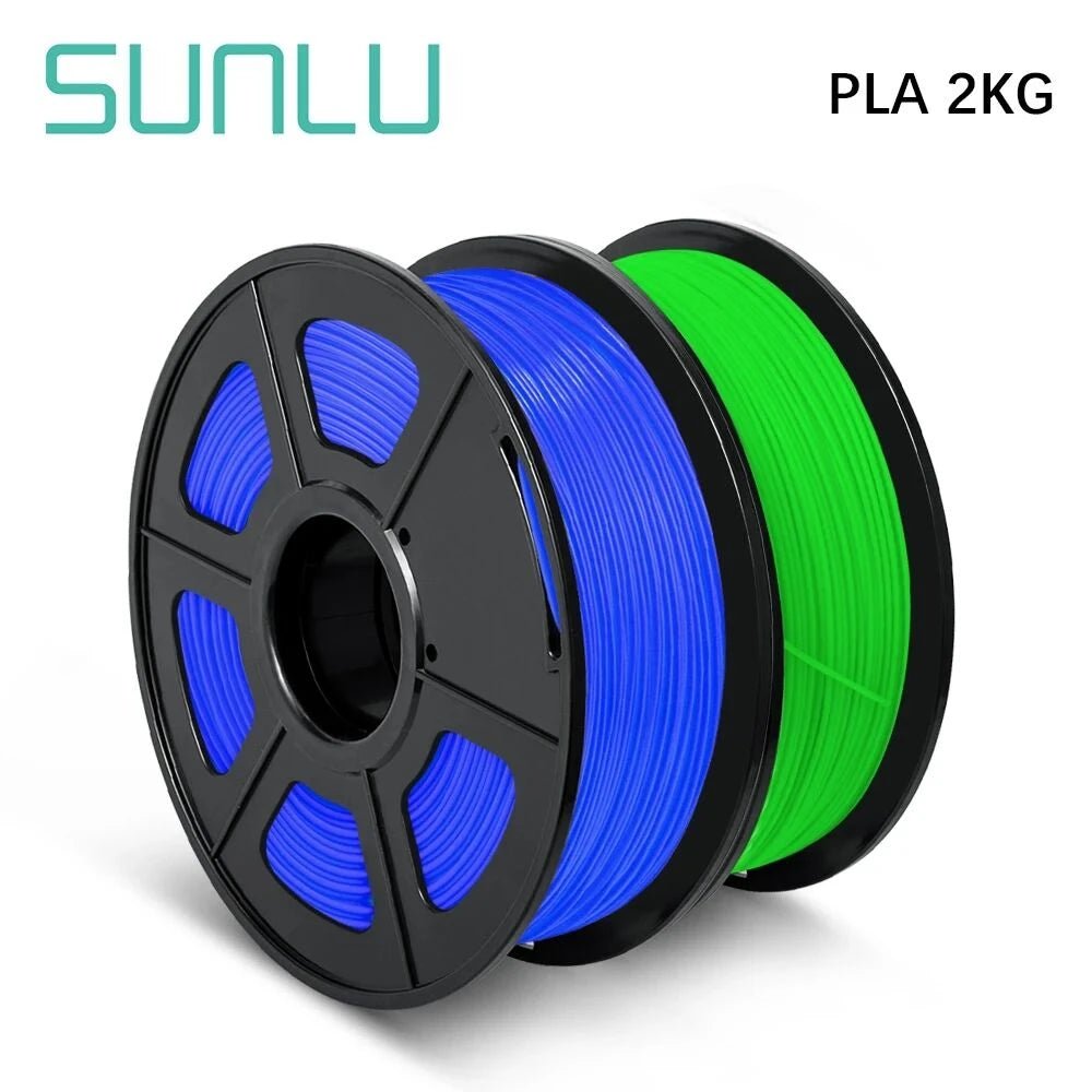 SUNLU PLA Filament 2KG 1KG/ Roll 3D Printer Filament PLA 1.75mm 3d Filament PLA Printing Materials for 3D Printer to 3D Printing - Asmota