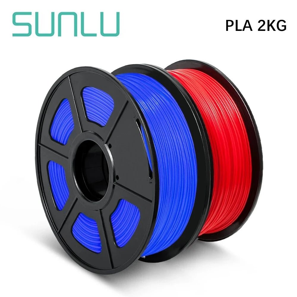 SUNLU PLA Filament 2KG 1KG/ Roll 3D Printer Filament PLA 1.75mm 3d Filament PLA Printing Materials for 3D Printer to 3D Printing - Asmota