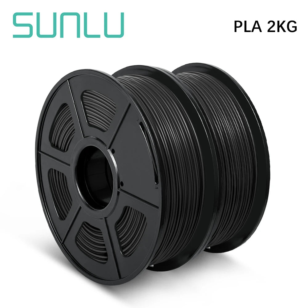 SUNLU PLA Filament 2KG 1KG/ Roll 3D Printer Filament PLA 1.75mm 3d Filament PLA Printing Materials for 3D Printer to 3D Printing - Asmota