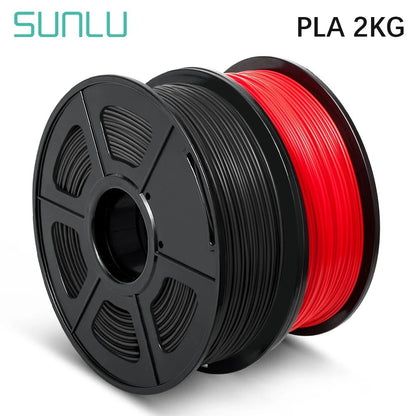 SUNLU PLA Filament 2KG 1KG/ Roll 3D Printer Filament PLA 1.75mm 3d Filament PLA Printing Materials for 3D Printer to 3D Printing - Asmota
