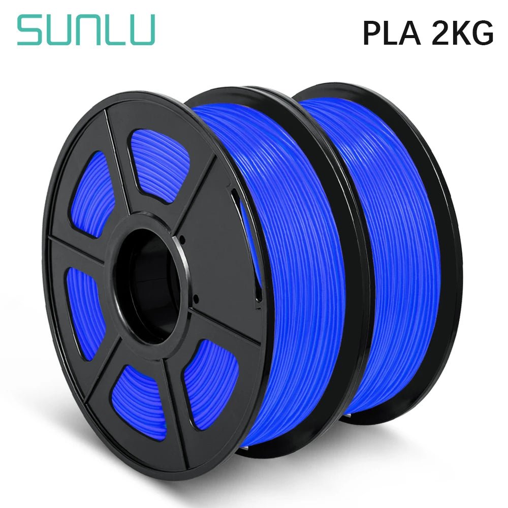 SUNLU PLA Filament 2KG 1KG/ Roll 3D Printer Filament PLA 1.75mm 3d Filament PLA Printing Materials for 3D Printer to 3D Printing - Asmota