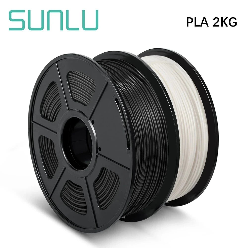 SUNLU PLA Filament 2KG 1KG/ Roll 3D Printer Filament PLA 1.75mm 3d Filament PLA Printing Materials for 3D Printer to 3D Printing - Asmota