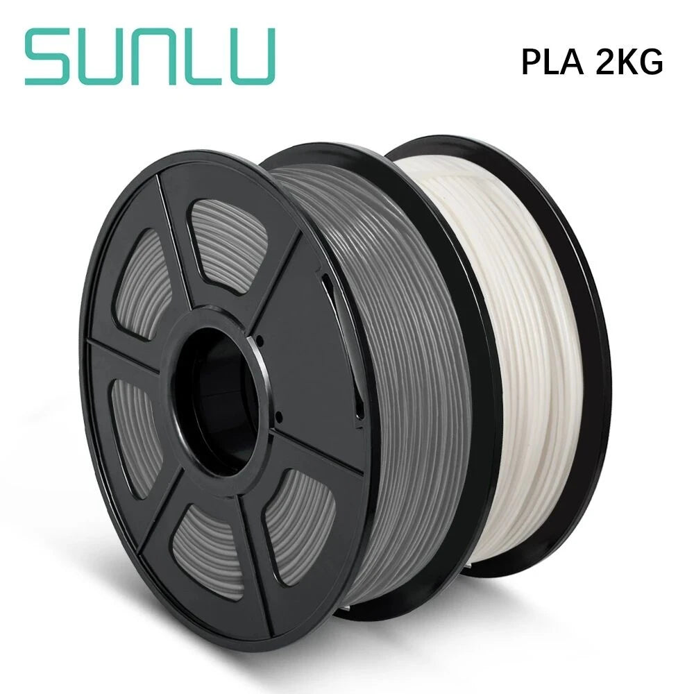 SUNLU PLA Filament 2KG 1KG/ Roll 3D Printer Filament PLA 1.75mm 3d Filament PLA Printing Materials for 3D Printer to 3D Printing - Asmota