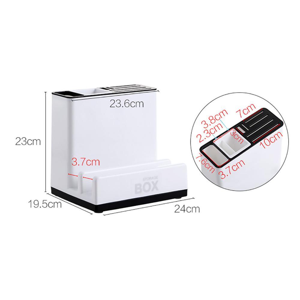 Tableware Storage Holders Kitchen Knife Plastic Storages Racks For Kitchen Convenience Cabinet Kitchen Gadgets - Asmota