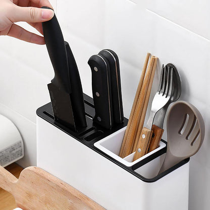 Tableware Storage Holders Kitchen Knife Plastic Storages Racks For Kitchen Convenience Cabinet Kitchen Gadgets - Asmota