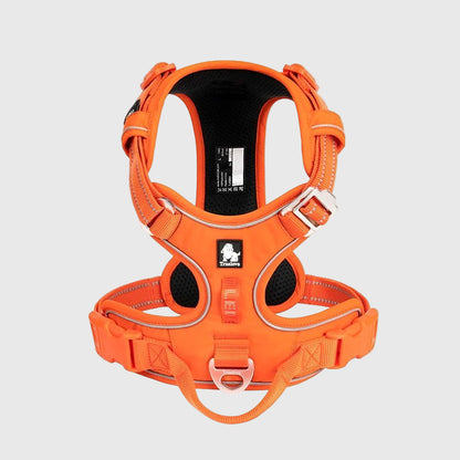 TRUE LOVE Pet Harness No Pull Nylon Reflective Dog Harness Adjustable Comfortable Control Step - in Brilliant Truelove TLH5654 - Asmota