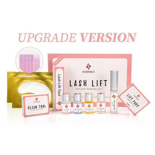 Upgrade Version Lash Lift Kit ICONSIGN Lifting Perm Eyelash Eyes Makeup Tools - Asmota