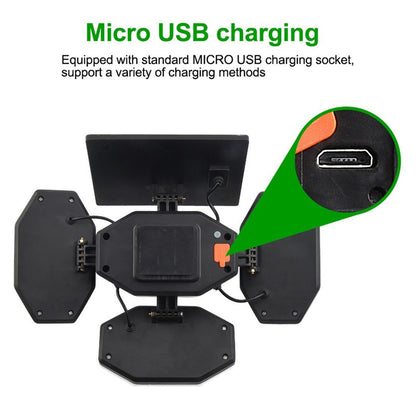 Upgraded Solar Motion Sensor Light Security Lamp Garden Outdoor Waterproof - Asmota