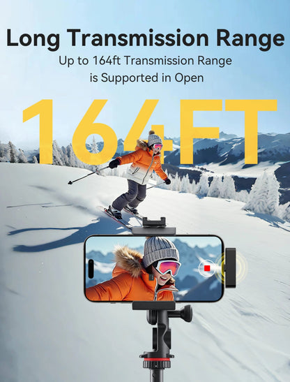 vernee M1 Wireless Lavalier Microphone with Charging Case Short Video Recording Mini Mic for iPhone/iPad/Android - Asmota