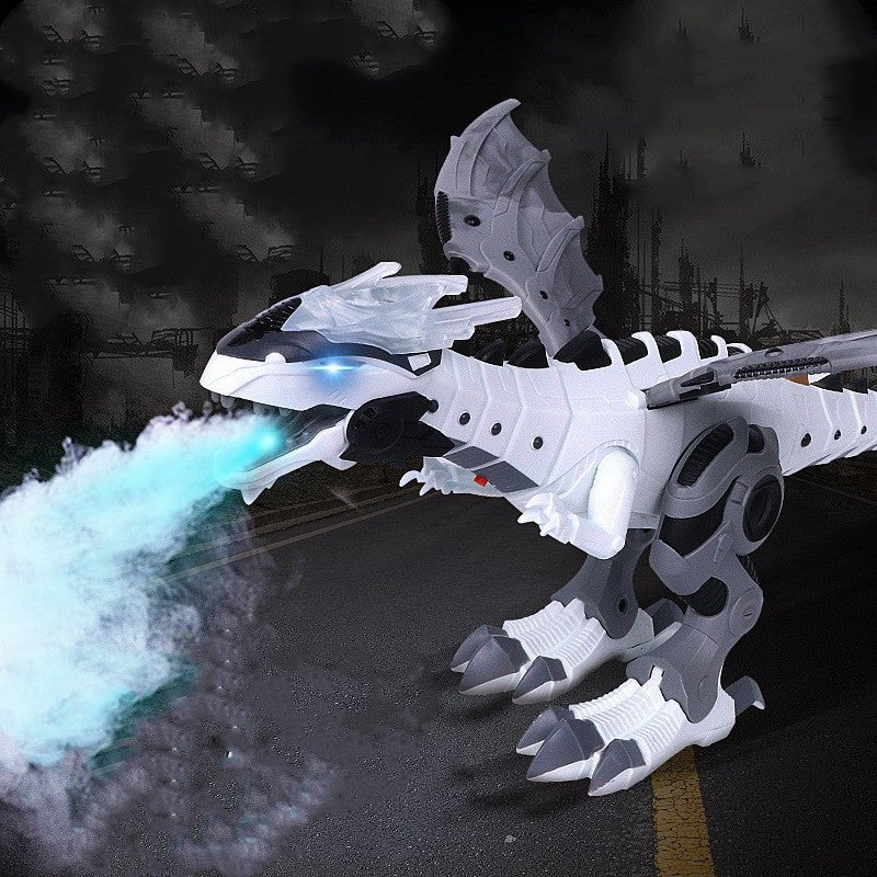 Walking Dragon Toy Fire Breathing Water Spray Dinosaur - Asmota