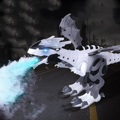 Walking Dragon Toy Fire Breathing Water Spray Dinosaur - Asmota