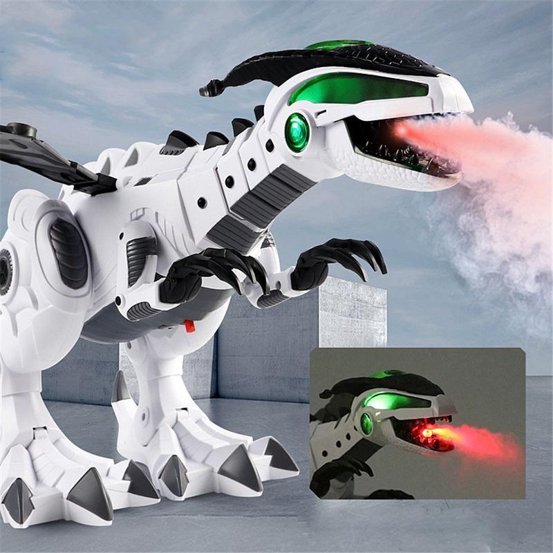 Walking Dragon Toy Fire Breathing Water Spray Dinosaur - Asmota