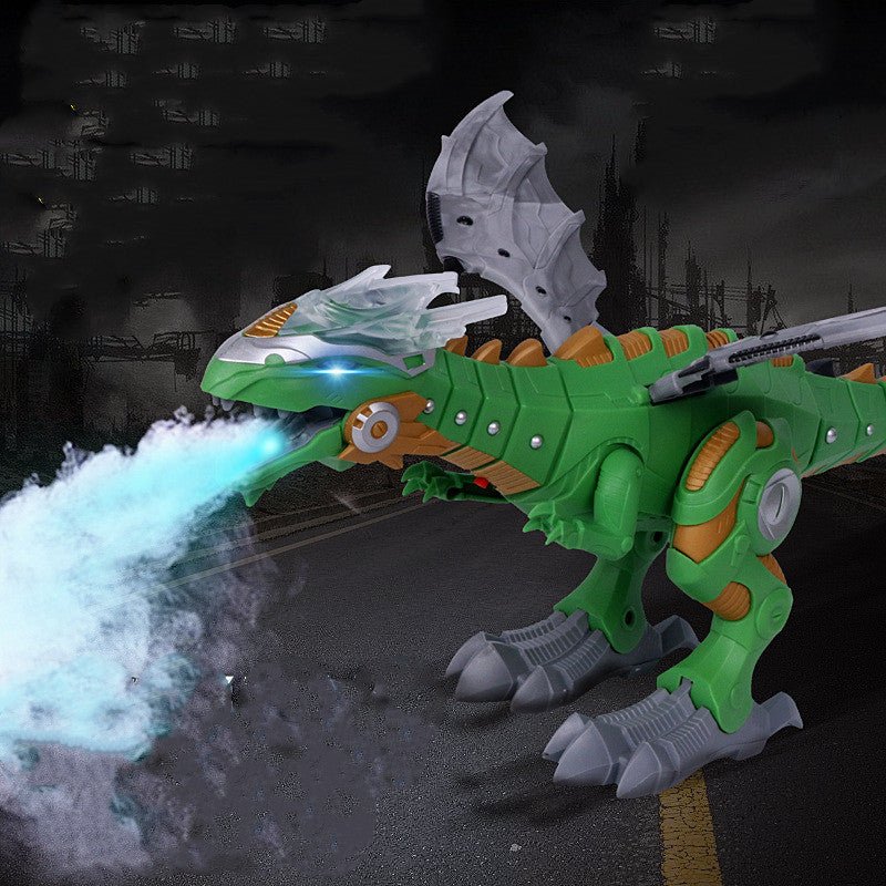 Walking Dragon Toy Fire Breathing Water Spray Dinosaur - Asmota