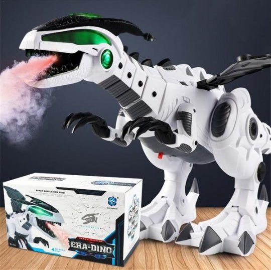 Walking Dragon Toy Fire Breathing Water Spray Dinosaur - Asmota