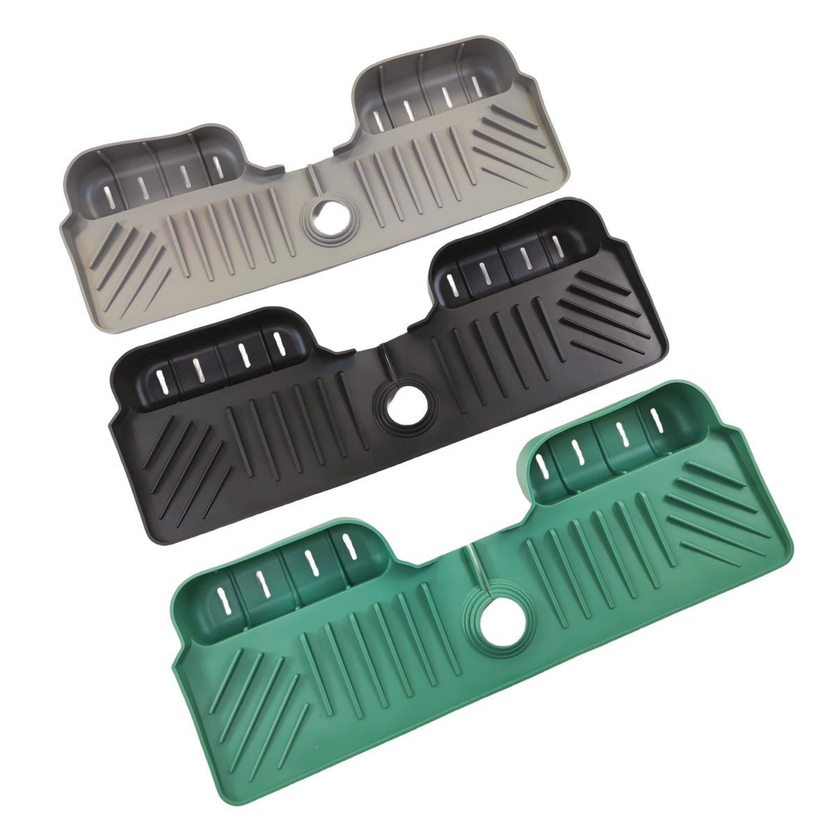 Wash Basin Water Draining Pad Self - draining Splash - proof Kitchen Gadgets - Asmota