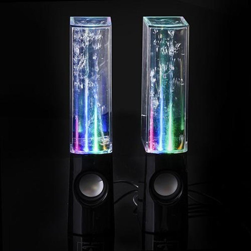 Wireless Dancing Water Speaker LED Light Fountain Speaker Home Party - Asmota