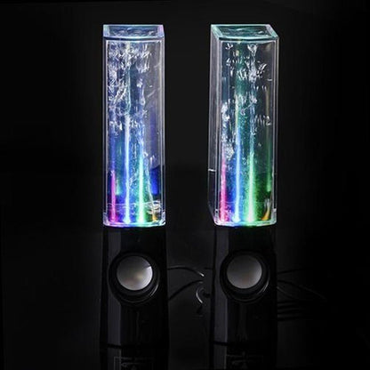 Wireless Dancing Water Speaker LED Light Fountain Speaker Home Party - Asmota