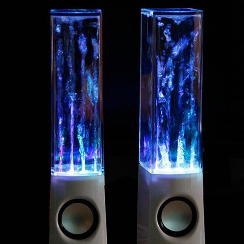 Wireless Dancing Water Speaker LED Light Fountain Speaker Home Party - Asmota