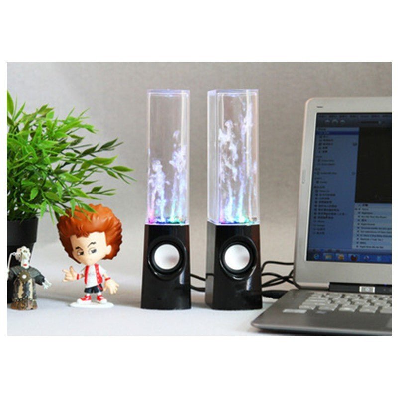 Wireless Dancing Water Speaker LED Light Fountain Speaker Home Party - Asmota