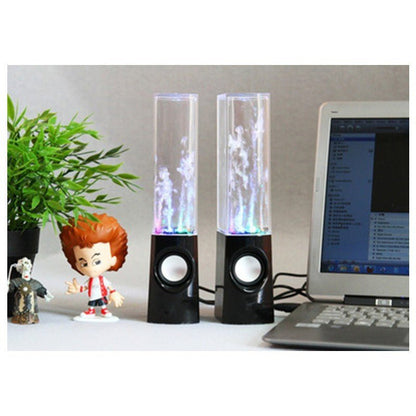Wireless Dancing Water Speaker LED Light Fountain Speaker Home Party - Asmota