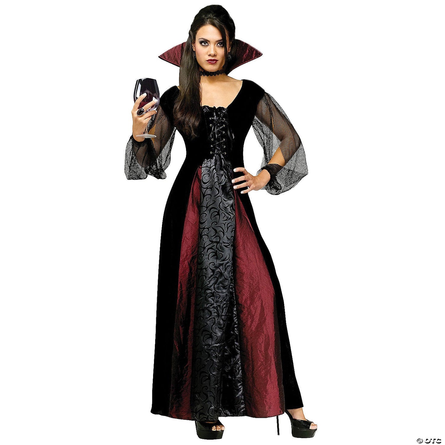 WOMEN'S GOTH VAMPIRE COSTUME - Asmota