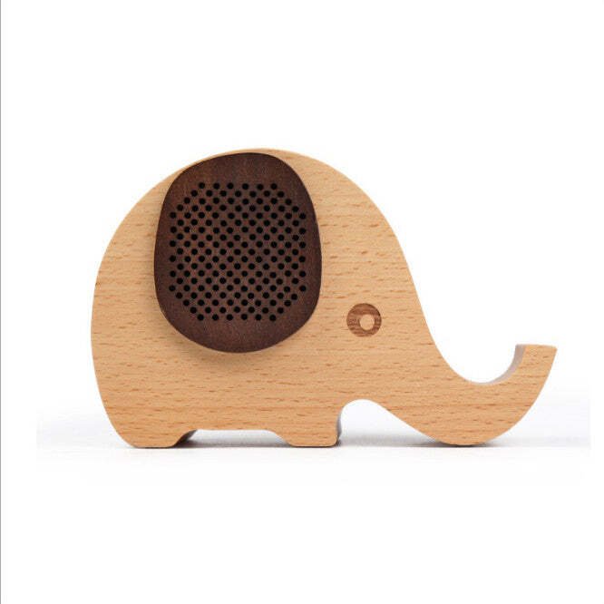 WOODSY GOODSY 2 IN 1 Bluetooth Speaker And Cell Phone Stand - Asmota