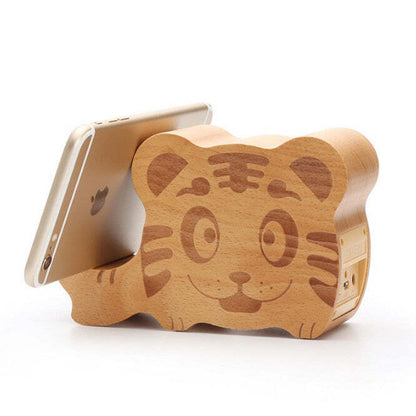WOODSY GOODSY 2 IN 1 Bluetooth Speaker And Cell Phone Stand - Asmota