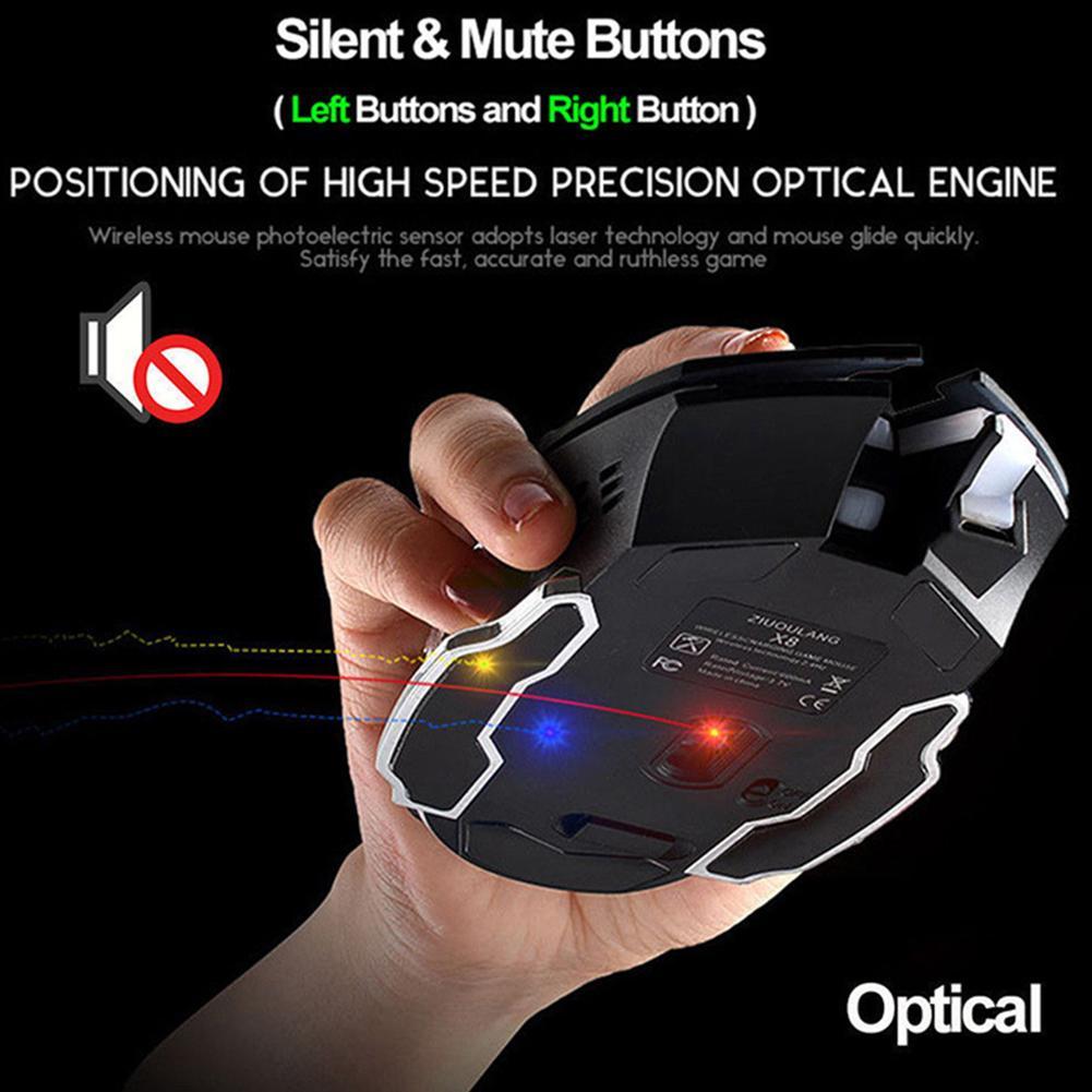 X8 Wireless Charging Gaming Mouse - Asmota